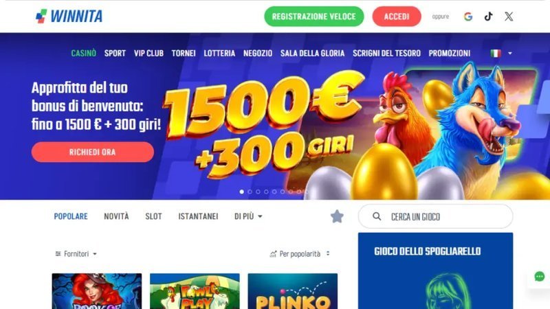 Migliore winnita casinò a Italy